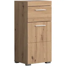 trendteam Amanda Kommode 37 x 79 x 31 cm Braun