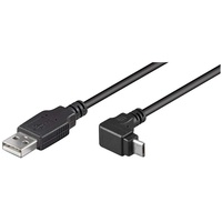 goobay USB 2.0 Hi-Speed Kabel 90°