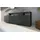 borchardt Möbel Highboard Kapstadt 200 x 93 x 35 cm Schwarz
