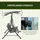 Outsunny Hollywoodschaukel Grau/Schwarz 3-Sitzer