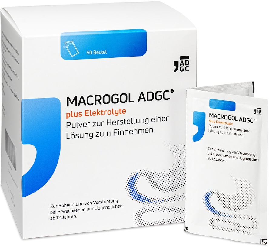 Zentiva Pharma MACROGOL ADGC plus Elektrolyte Plv.z.H.e.L.z.Einn. Verdauung