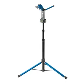 Högert Technik Aluminium Wiederaufladbare Led Baustrahler mit Stativ 7000 lm, 360° Beleuchtung, IP54 Staub- Spritzwasserschutz, IK09 Stoßfest, 7 Std. Laufzeit, Powerbank-Funktion für Bau, Werkstatt