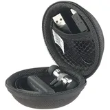 Auviso Hardcase-Schutztasche für In-Ear-Ohrhörer, 70 x 70 x 48 mm (innen)