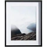 Möbel Kraft Iceland Holz schwarz 40x50 cm 3er Set