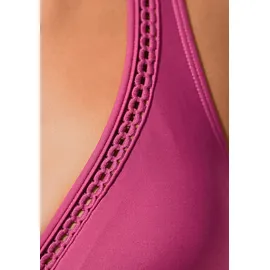 LASCANA Bügel-Bikini, als Neckholder, Gr. 42, Cup D, fuchsia, , 30570960-42 Cup D
