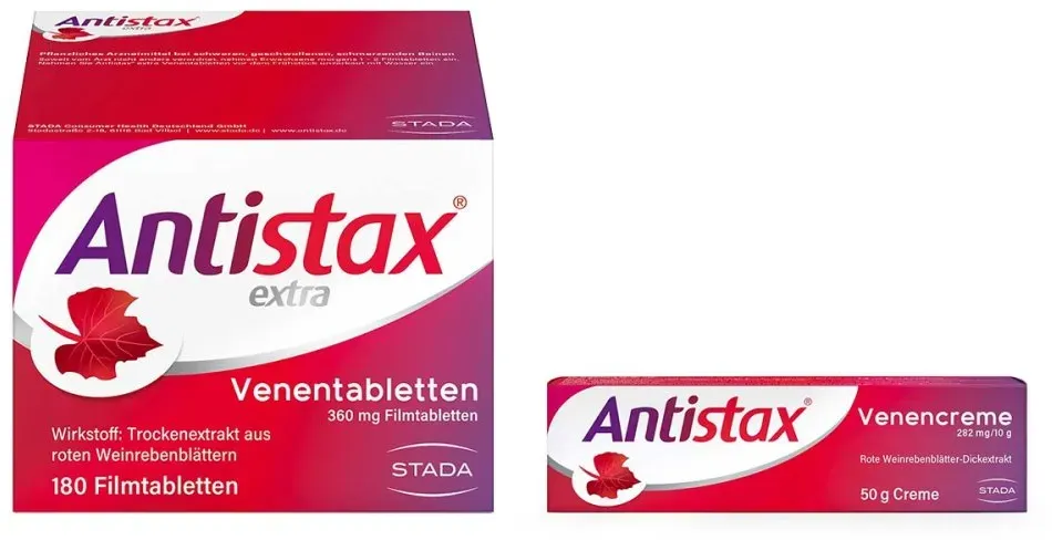 Antistax extra Venentabletten + Venencreme