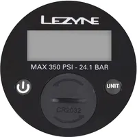 Lezyne Manometer für Fahrrad Standluftpumpe 350 Psi 2,5" Digital