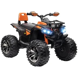 Homcom Elektroquad Kinder Quad 12V orange (1-tlg)