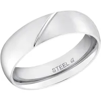 Amor Ring Edelstahl in Silber | Gr.: 64