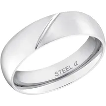 Amor Ring Edelstahl in Silber | Gr.: 64