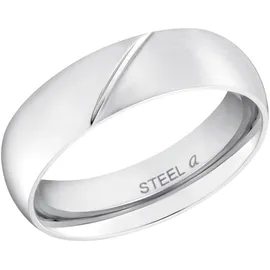 Amor Ring Edelstahl in Silber | Gr.: 64