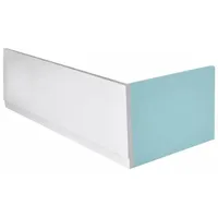 HAK PLAIN 180 Frontschürze 180x59cm, links, weiss