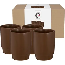 vtwonen Tassen 250ml (4er-Set) Gläser   