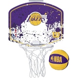 Wilson Mini-Basketballkorb NBA TEAM MINI HOOP, Los Angeles LAKERS, Kunststoff