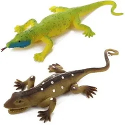 TOI TOYS 37640Z Lebensechtes Reptil, sortiert