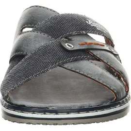 Rieker Herren Pantolette blau, Herren:45 EU - Blau - 45