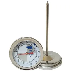 Combisteel Fleischthermometer aus Edelstahl Ø73x115mm