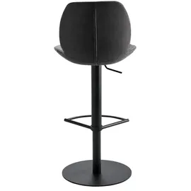 Mayer Sitzmöbel Barhocker 46 x 50 cm Anthrazit/Schwarz
