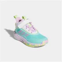 adidas Sportswear OWNTHEGAME 3.0 Basketballschuh für Kinder & Jugendliche grün|lila 36 EU