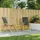 vidaXL Gartentisch Klappbar 45 x 45 x 45 cm Braun