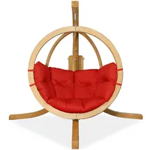 konsimo® Hängesessel HIGLO Rot