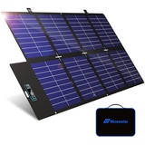 Nicesolar Faltbares Solarpanel 200W 21V/9,5A für Tragbare Kraftstation Laptop Tragbares Solarmodul mit USB Pd 65w Langlebig und IP67 Wasserdicht für Handy Outdoor Camping Notfall Off-Grid-Ausrüstung