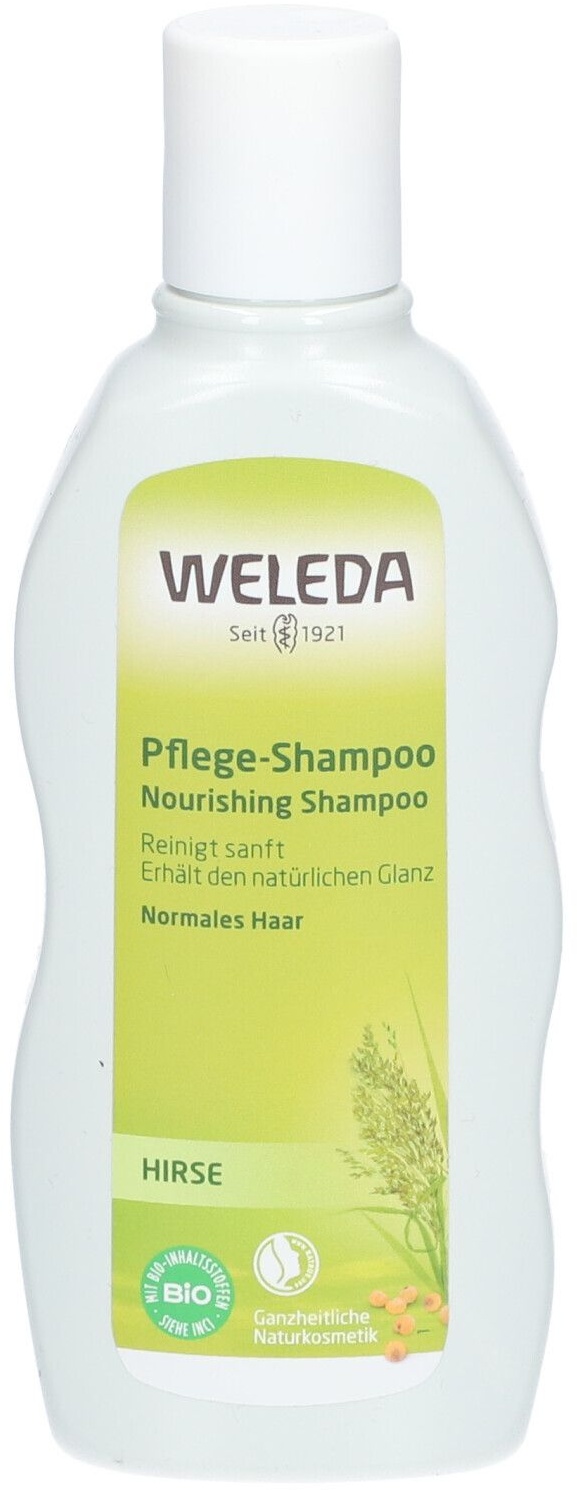 Weleda Hirse Pflege-Shampoo - reinigt sanft Haar & Kopfhaut. Erhält den natürlichen Glanz