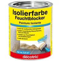 decotric Isolierfarbe Feuchtblocker weiß 0,75 l