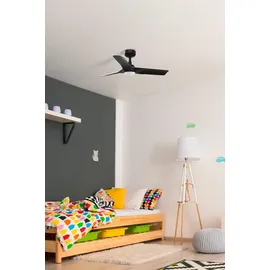FARO Hey S 22,5 cm Deckenventilator Schwarz