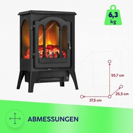 MPM Elektrischer KAMIN MPM MEK-01