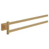 Villeroy & Boch Elements Striking Handtuchhalter zweiarmig Brushed Gold TVA15202500076