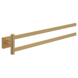 Villeroy & Boch Elements Striking Handtuchhalter zweiarmig Brushed Gold TVA15202500076