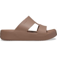 Crocs Damen Getaway Plateau H-Strap Sandalen, latte, 39/40 EU