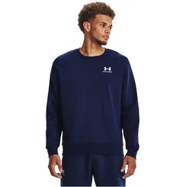Under Armour Essential Fleece Sweatshirt Blau/Weiß S