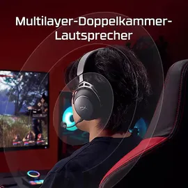 HyperX Cloud Alpha 2 Wireless Schwarz