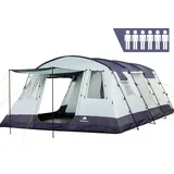 CampFeuer Zelt XtraL Dunkelblau/Grau