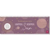 Groh Verlag Tischkalender 2026 quer: Einatmen. Ausatmen. Sein.