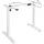 Tectake tectake® Tischgestell, elektrisch höhenverstellbar, 85-129x65x71-121cm