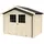 Décor et Jardin Flodova 2,98 x 1,98 x 2,32 m natur   