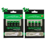 PATONA Premium USB-C AA 8 St.