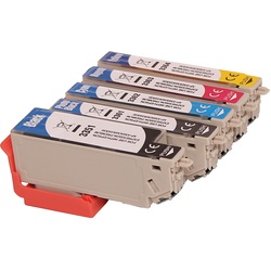 Kompatibles Set 5x Druckerpatrone für Epson 33XL für Expression Premium XP-530 XP-540 XP-630 XP-635 XP-640 XP-645 XP-830 XP-900 von ABC