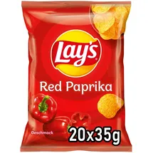 lay ́s® Red Paprika Chips 20x 35,0 g, 20 St.