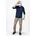 Half Half Loose Überziehhose Dust Grey L
