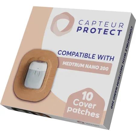 Capteur Protect Pflaster Beige Cover Medtrum Nano 200 10 Stück