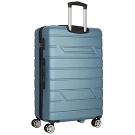 nowi Bergamo 4-Rollen 75 cm / 96 l blau/silber