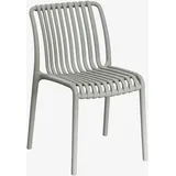 Stapelbarer Esszimmerstuhl Wendell aus Polypropylen Grün Caqui - Sklum