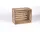 iWerk Holzkiste Geflammt M 50 x 40 x 30 cm 30-tlg. Holz