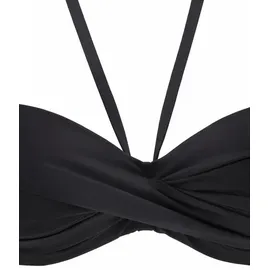 LASCANA Bügel-Bandeau-Bikini Damen Schwarz 32 Cup A