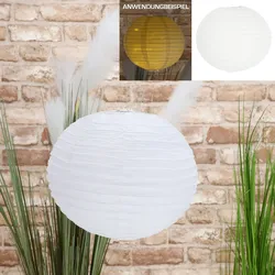 Lampion Papier PAPIER - weiß