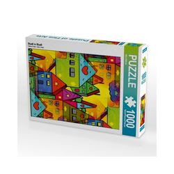 CALVENDO Puzzle CALVENDO Puzzle Stadt in Stadt 1000 Teile Lege-Grö, 1000 Puzzleteile